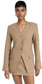 ASTR the Label Bellmere Jacket Camel XS at Shopbop