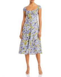 ASTR the Label Bonjour Printed Midi Dress Women - Bloomingdale s at Bloomingdales