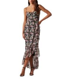 ASTR the Label Brisbane Floral HighLow Dress Bloomingdales at Bloomingdales
