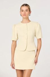 ASTR the Label Kristina Puff Sleeve Lady Jacket at ASTR The Label