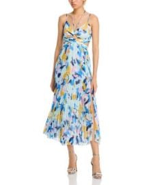 ASTR the Label Parisa Pleated Maxi Dress Bloomingdales at Bloomingdales