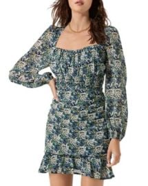 ASTR the Label Ruched Floral Mini Dress   Bloomingdales at Bloomingdales