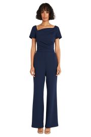 ASYMMETRICAL NECK JUMPSUIT Maggy London at Maggy London