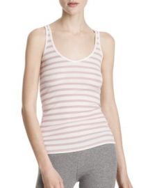 ATM Anthony Thomas Melilla Striped Ribbed Modal Tank at Bloomingdales