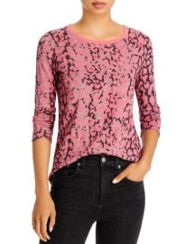 ATM Anthony Thomas Melillo Cotton Animal Print Top   Bloomingdales at Bloomingdales