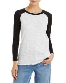 ATM Anthony Thomas Melillo Destroyed Cotton Baseball Tee Bloomingdales at Bloomingdales