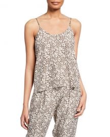 ATM Anthony Thomas Melillo Lunar Leopard-Print Silk Camisole at Neiman Marcus