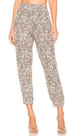 ATM Anthony Thomas Melillo Lunar Leopard Silk Jogger in Lunar Combo from Revolve com at Revolve