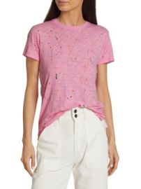 ATM Anthony Thomas Melillo Splatter Painted T-Shirt on SALE at Saks Off 5th