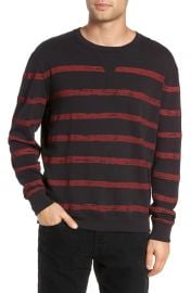 ATM Anthony Thomas Melillo Stripe Sweatshirt at Nordstrom