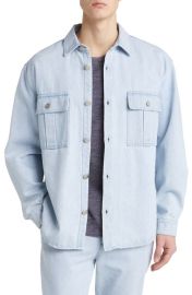 ATM Anthony Thomas Melillo Washed Denim Shirt Jacket at Nordstrom