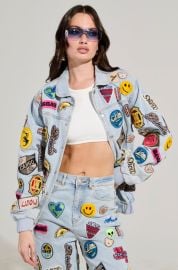 AUSTIN PATCH DENIM JACKET AKIRA at Akira