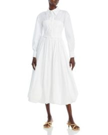 AWAKE MODE Cotton Puff Skirt Dress Bloomingdales at Bloomingdales