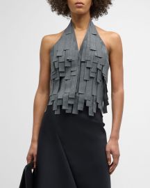 AWAKE MODE Multi-Rectangle Backless Vest at Neiman Marcus