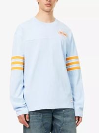 AWAKE NY - Varsity Striped Cotton-Jersey T-Shirt com at Selfridges