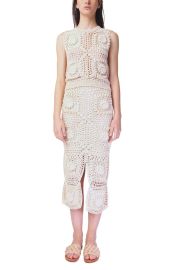 AYNI Crochet Midi Skirt at Nordstrom