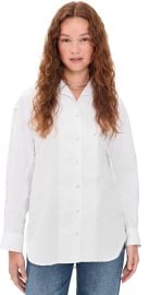 AYR The Tate Oxford Shirt White Oxford L at Shopbop