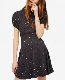 Abbie Printed Mini Dress by Free People at Macys