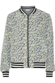 Abbot Floral Bomber Jacket by Equipment at The Outnet