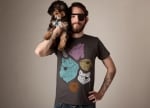 Abeds animal eyepatch tee at Threadless