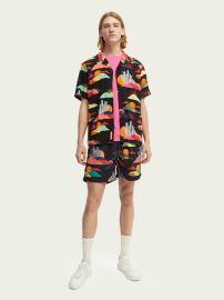 Abel Macias printed short sleeve shirt  Shirts ss  Men Clothing at Scotch  Soda at Scotch & Soda