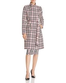 Abellaa Houndstooth Belted Coat by Ted Baker at Bloomingdales