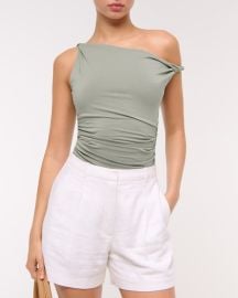 Abercrombie Fitch Asymmetrical Twist Top at Abercrombie & Fitch