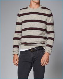 Abercrombie Fitch Striped Sweater at Abercrombie & Fitch