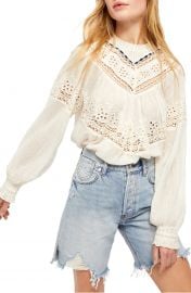 Abigail Victorian Eyelet Lace Blouse at Nordstrom Rack