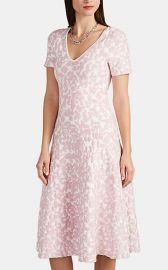 Abstract-Pattern Jacquard Compact Knit Dress at Barneys