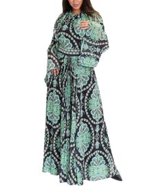 Abstract Print Maxi Dress Fox39s Designer Off-price at Foxs