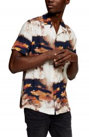 Abstract Print Short Sleeve Button-Up Shirt   Nordstrom at Nordstrom