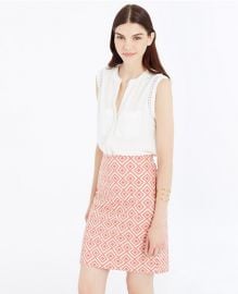 Abstract diamond pencil skirt at Ann Taylor