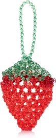 Abvokury Handcrafted Acrylic Strawberry Beaded Handbag Clutch Carry-all for Girls at Amazon