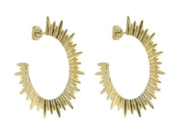 Accessory Concierge Sunburst Hoops at Accessory Concierge