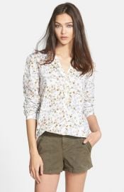 Ace Delivery Floral Cotton Shirt at Nordstrom