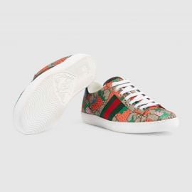 Ace GG Gucci Strawberry sneaker by Gucci at Gucci