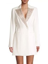 Ace Sequin Lapel Tuxedo Dress by Jay Godfrey at Saks Fifth Avenue