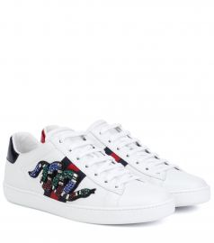 Ace leather sneakers at Mytheresa