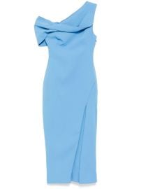 Acler Ashford Dress Blue at Farfetch