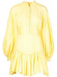 Acler Balmoral long-sleeve Mini Dress - at Farfetch