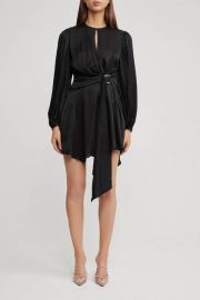 Acler Kelton Dress in Black Shop Premium Outlets at Shop Simon