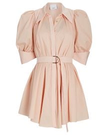 Acler Lorne Belted Mini Dress at Intermix