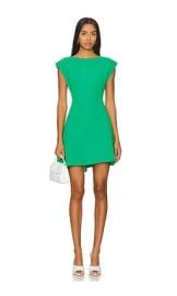 Acler Treven Mini Dress In Clover at Revolve