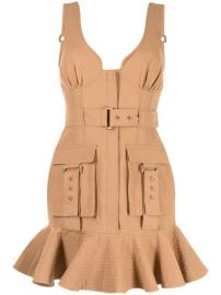 Acler Vermont ruffle-hem Dress - Farfetch at Farfetch