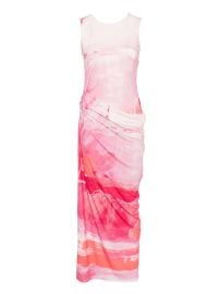Acler Violetthill Midi Dress | Pink | FARFETCH at Farfetch
