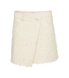 Acne Studios - Boucl-tweed wrap skirt at Mytheresa