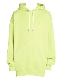 Acne Studios - Farrin Face Neon Hoodie at Saks Fifth Avenue