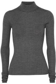 Acne Studios - Kulia ribbed merino wool turtleneck sweater at Net A Porter