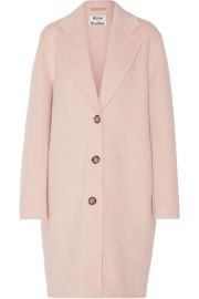 Acne Studios   Landi oversized wool and cashmere-blend coat at Net A Porter